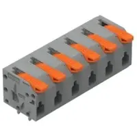 Wago 2601-1306 Leiterplattenklemme,Hebel,1,5 mm2,grau 26011306 - 40 Stück