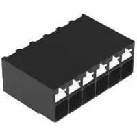 Wago 2086-1206/700-000/997-607 SMD-Leiterplattenklemme,Drücker,1,5 mm2,schwarz 20861206700000997607 - 515 Stück