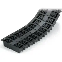 Wago 734-171/105-604/997-407 THR-Stiftleiste,Lötstift 1,0 x 1,0 mm,abgewinkelt,schwarz 734171105604997407 - 280 Stück
