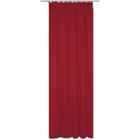 Wirth Vorhang "Dim out", rot, B:142cm H:355cm, Polyester, Gardinen, Vorhang, nach Maß