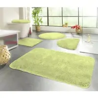 Kinzler Badematte "Chaozhou", rutschhemmend beschichtet, fußbodenheizungsgeeignet, Badteppich, Uni Farben, weich, als rechteckig, rund & Set erhältlich