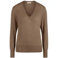Peter Hahn V-Pullover braun, 40