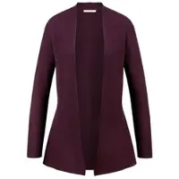 Peter Hahn Strickjacke aus 100% SUPIMA-Baumwolle lila
