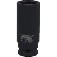 Ks Tools 515.1123, Steckschlüsselbuchse, Schwarz, 1 Kopf/Köpfe, 1/2", Metrisch, 23 mm