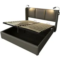 OKWISH TV-Schrank, Lowboard mit elektrischem Kamin Flammeneffekt, farblich passender TV-Schrank，Hochglanz,keine Heizfunktion, schwarz&weiß