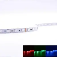 Longlife LED Strip 24V LED Streifen 5M 14,4W/m 60LED/m 10mm Farbwechsel - Lichtfarbe: RGB - S...