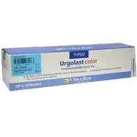Urgo Urgolast Color Binde 6 cmx5 m blau 10 St