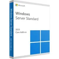 Microsoft Windows Server 2025 Standard Core Add-on-Erweiterungslizenz - 2 Core
