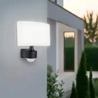 Longlife LED LED Außenstrahler 30W 4000K anthrazit mit Bewegungsmelder