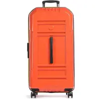 Delsey PARIS Rempart Expandable 4 Double Rolls Trolley 80 Orange 79cm