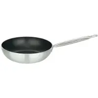 Elo Bistro Line Wokpfanne, Küchenpfanne ideal für fettarme Speisen, Durchmesser: 28 cm