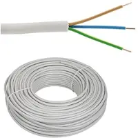 Kabelexpress Installationsleitung NYM-J 3 x 1,5 mm2 - Farbe grau - Rolle je 20 m ** 1m/0,90 EUR