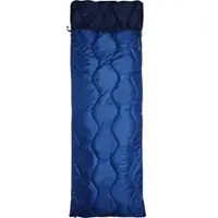 Vaude SE Menaggio 600 Deckenschlafsack (Herren bis +9°C / max. Körpergröße 185cm / Gewicht 1,2kg) - RV links - royal