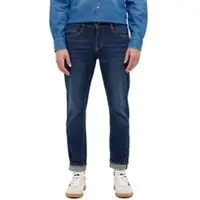 Mustang Slim-fit-Jeans "Herren Style Oregon Slim", Herren, Gr. 29, Länge 34, 803 dunkelblau, 99% Baumwolle, 1% Elasthan, slim fit, Jeans Slim-fit-Jeans