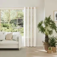 Neutex For You! Vorhang NEUTEX FOR YOU "SIMPLY", orange, B:152cm H:245cm, Polyester, Gardinen, Vorhang, Druckstoff mit Grafikdesign