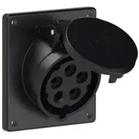 Pce 415-7f9 CEE-Anbausteckdose schräg (92x100mm) 16A 5p 7h IP44/IP54 4157f9
