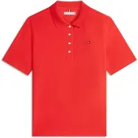 Tommy Hilfiger 1985 Regular Fit Pique Polo Shirt, Polohemd, Erwachsener, Weiblich, Mehrfarbig, S, Polokragen