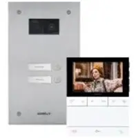Comelit KVS2012LS Zweifamilienhauskit Steel-Switch, Logos WiFi, SB2