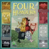 Crowd Games Four Humours – Das Brettspiel – Adam's Apple Games, LLC – 1-6 Spieler – Ab 10 Jahren