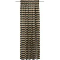 Adam Audio Vorhang ADAM "Circles" Gr. 2, bunt (orange, dunkelblau, türkis), B:142cm H:175cm, Jacquard, Baumwolle, Gardinen, Vorhang, aus 100% Bio-Baumwolle
