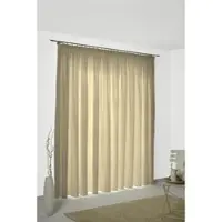 Wirth Vorhang "Felsted" Gr. 5, beige, B:132cm H:255cm, Jacquard, Polyester, Gardinen, Vorhang