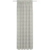 Adam Audio 1100000002199 ADAM "Romantic Puligny Light" Gr. 5, grau (hellgrau), B:142cm H:255cm, Jacquard, Baumwolle, Gardinen, 1100000002199, aus 100% Bio-Baumwolle