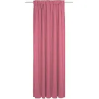Adam Audio Vorhang ADAM "Uni Collection" Gr. 4, pink, B:142cm H:245cm, Jacquard, Baumwolle, Gardinen, Vorhang, aus 100% Bio-Baumwolle