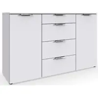 Wimex "Level by fresh to go" 2-türig, mit 4 Schubladen und soft-close Funktion, 135cm breit