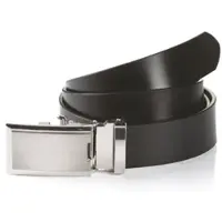 MONTI Ledergürtel , Herren, Gr. 125, schwarz, Obermaterial: 100% Rindsleder, unifarben, Gürtel Ledergürtel, 3,5 cm breit, Klassisch-Business, Automatikschließe, Topseller