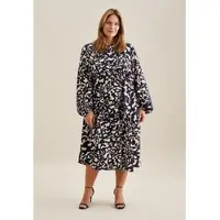Seidensticker Sommerkleid "Schwarze Rose" 1/1 Kragen Animal