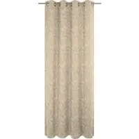 Adam Audio Vorhang ADAM "Flower Cuvée Light" Gr. 2, beige, B:145cm H:175cm, Jacquard, Baumwolle (Bio-Baumwolle), Gardinen, Vorhang, aus 100% Bio-Baumwolle, Made in Germany