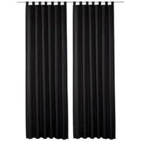 Wirth 1100000002199 "Lahnstein" Gr. 3, schwarz, B:132cm H:225cm, Polyester, Gardinen, 1100000002199