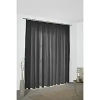 Wirth Vorhang "Riccia" Gr. 3, bunt (grau, silberfarben), B:132cm H:225cm, Jacquard, Baumwolle, Polyester, Gardinen, Vorhang