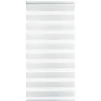 Good life Doppelrollo "Alina 1" Gr. 7, weiß, B:120cm H:150cm, Polyester, Rollos, Doppelrollo, individuelle Lichtregulierung, unifarben, Montage mit Klemmträgern