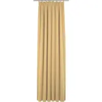 Adam Audio Vorhang ADAM "Graphic Ventus Light" Gr. 4, gelb (dunkelgelb), B:145cm H:245cm, Jacquard, Baumwolle (Bio-Baumwolle), Gardinen, Vorhang, aus 100% Bio-Baumwolle