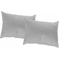 Wirth Dekokissen "SUNBONE" Gr. 2, grau (grau, gemustert unifarben), B:50cm L:50cm, Polyester, Dekokissen_Sitzkissen_Kissenhüllen, Dekokissen, Kissenhülle ohne Füllung, 2 Stück