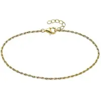 Aniston Armband "Schmuck Geschenk Armkette gelbgodlfarben vergoldet", gold (gelbgoldfarben), , Armbänder, Damen, 19cm, Silber 925 (Sterlingsilber), Armband