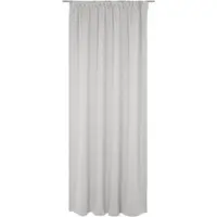 Wirth Vorhang "Torbole" Gr. 5, braun (hellbraun), B:132cm H:255cm, Jacquard, Baumwolle, Polyester, Gardinen, Vorhang