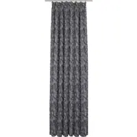 Adam Audio Vorhang ADAM "Flower Cuvée" Gr. 4, blau (indigo), B:145cm H:245cm, Jacquard, Baumwolle (Bio-Baumwolle), Gardinen, Vorhang, aus 100% Bio-Baumwolle