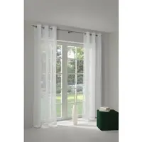 Wirth Vorhang "Nicole" Gr. 8, weiß, B:600cm H:175cm, Polyester, Gardinen, Vorhang, Store