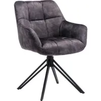 Home affaire "Soller" (Set) 2 Stk.Luxus-Microfaser Bezug, 180 drehbar, Metallgestell