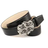 Anthoni Crown Ledergürtel , Damen, Gr. 105, schwarz, Rindsleder, Gürtel Ledergürtel, Topseller