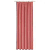 Wirth Vorhang "Holmsund 288g/qm" Gr. 14, rosa, B:270cm H:225cm, Chenille, Polyacryl, Gardinen, Vorhang