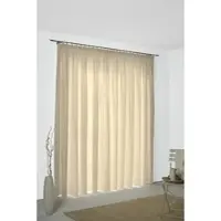 Wirth Vorhang "Bachfeld" Gr. 2, beige (natur), B:132cm H:175cm, Jacquard, Polyacryl, Gardinen, Vorhang