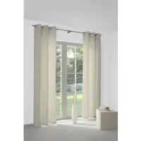 Wirth Vorhang "Torbole" Gr. 2, braun (dunkelbraun), B:132cm H:175cm, Jacquard, Baumwolle, Polyester, Gardinen, Vorhang