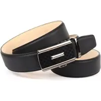 Anthoni Crown Ledergürtel , Herren, Gr. 90, schwarz, Rindsleder, Gürtel Ledergürtel