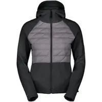 SCOTT Hoody W's Defined Warm Hybrid evening grey/black (8144) XS