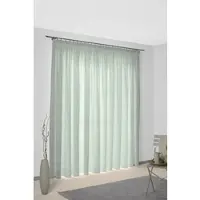 Wirth Vorhang "Telfort" Gr. 2, grün, B:132cm H:175cm, Jacquard, Baumwolle, Polyester, Gardinen, Vorhang