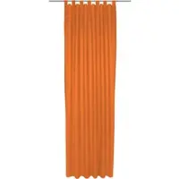 Wirth Vorhang "Umea" Gr. 3, orange, B:132cm H:225cm, Jacquard, Polyester, Gardinen, Vorhang