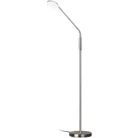 FISCHER&HONSEL GMBH LED-Stehlampe Sorento nickel, Höhe 138 cm, CCT, Touchdimmer